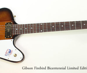 ❌ SOLD ❌ 1976 Gibson Firebird Bicentennial Limited Edition Sunburst