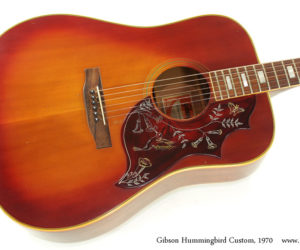 1970 Gibson Hummingbird Custom  SOLD