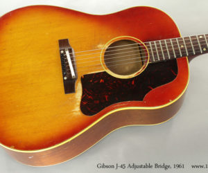 1961 Gibson J-45 Adjustable Bridge (consignment) NO LONGER AVAILABLE