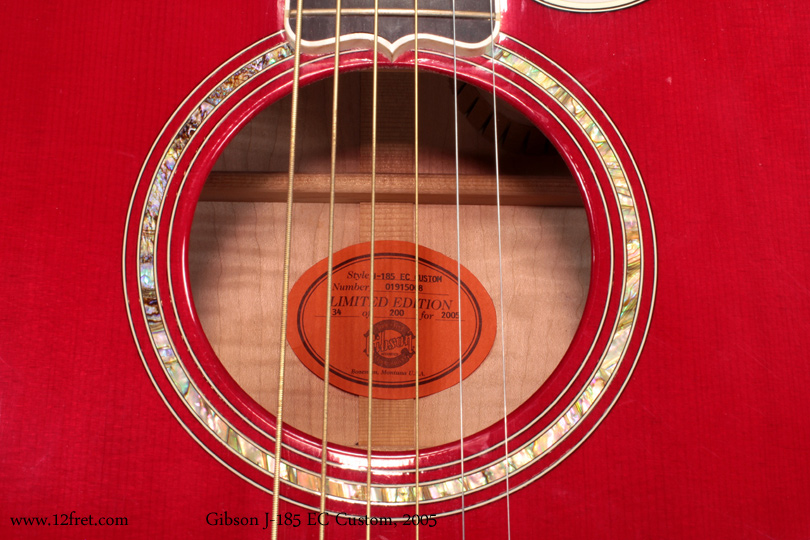Gibson j 185 cutaway discount