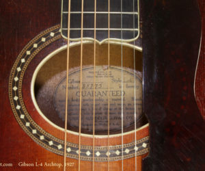 1927 Gibson L-4 Archtop (consignment) NO LONGER AVAILABLE