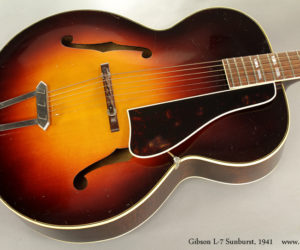 1941 Gibson L7 Sunburst Archtop Guitar (consignment)  SOLD