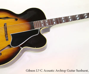 ❌NO LONGER AVAILABLE❌ Gibson L7-C Acoustic Archtop Guitar Sunburst, 1968