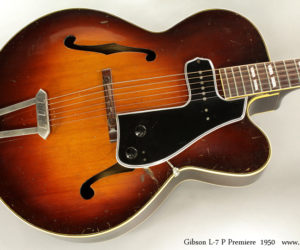 1950 Gibson L-7 P Premiere Cutaway Archtop (consignment) NO LONGER AVAILABLE