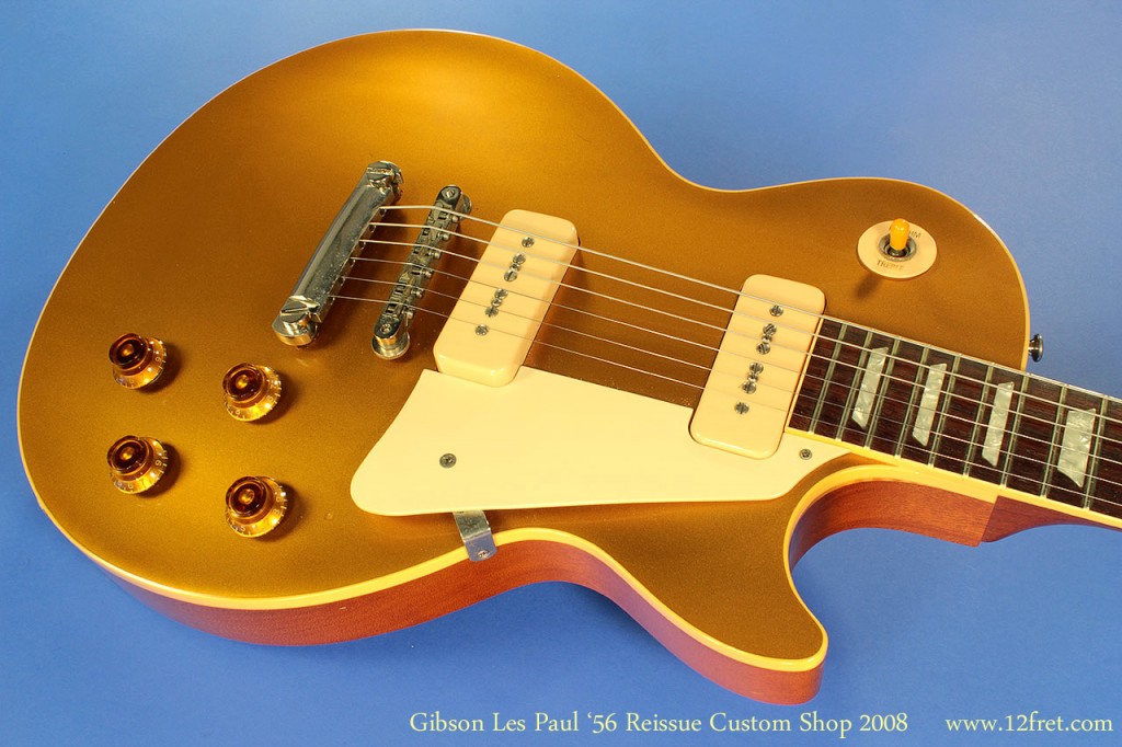 Here's a Custom Shop Les Paul, a '56 reissue with P-90s. *This* is what the Les Paul is about!