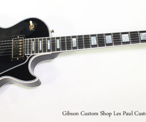 ❌ SOLD ❌ 2013 Gibson Custom Shop Les Paul Custom Black