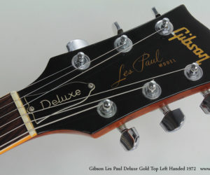 1972 Left-Handed Gibson Les Paul Deluxe  SOLD