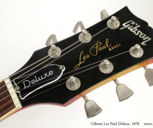 Les Paul Deluxe Sunburst, 1978 (SOLD)