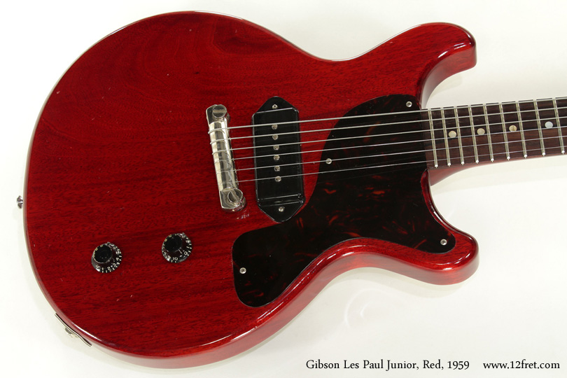 Gibson les paul junior cherry red discount