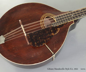 1921 Gibson Mandocello Style K1 SOLD