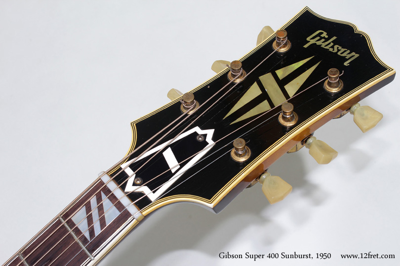 The Gibson Super 400 was the top of the line for many years, and appeared on stages in many genres.  It was not only popular with jazz players, but also with country and rock guitarists; Merle Travis of course used a Super 400 CES and Scotty Moore recorded a lot of early Elvis material on his Super 400.