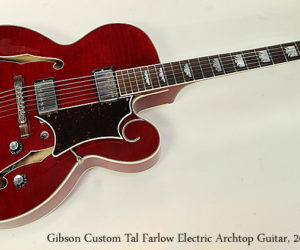 ❌SOLD❌ Gibson Custom Tal Farlow Electric Archtop Guitar, 2001