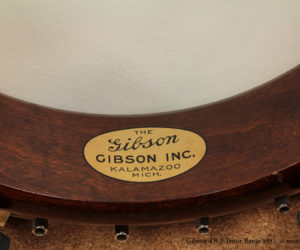 1933 Gibson Century TB-2 Tenor Banjo SOLD
