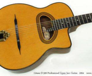 2004 Gitane D500 Professional Gypsy Jazz Guitar (consignment)  SOLD