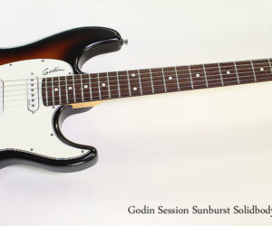 ❌ SOLD ❌2017 Godin Session Sunburst Solidbody Electric Guitar