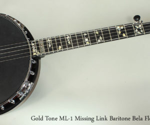 ❌SOLD❌  Gold Tone ML-1 Missing Link Baritone Bela Fleck Banjo