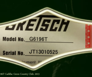 Cadillac Green 2013 Gretsch G6196T Country Club  SOLD