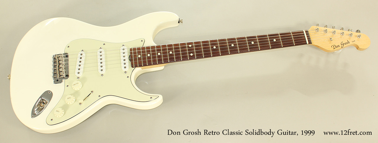 1999 Don Grosh Retro Classic Solidbody Guitar | www.12fret.com