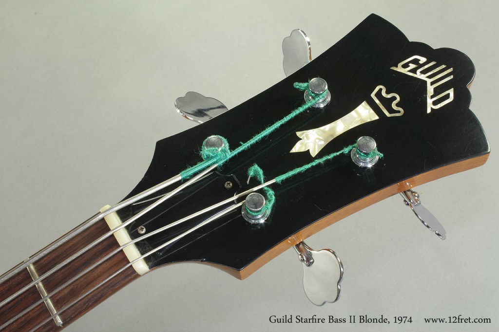 The Guild Starfire Bass II was popular with a number of high-profile bass players in the late 1960's and early 1970's, notably Jack Casady of Jefferson Airplane, Phil Lesh of the Greatful Dead and Berry Oakley of the Allman Brothers Band.