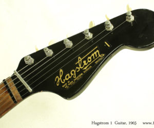 1965 Hagstrom 1 Bass and Guitar Set (consignment) SOLD