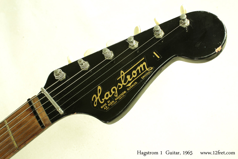 Hagstrom had a long history of mass producing instruments in Europe under a number of brand names, but never gained mass acceptance in North America. 

In 1962, Hagstrom launched a series of guitars with coloured hard plastic (lucite) tops and vinyl covered backs.