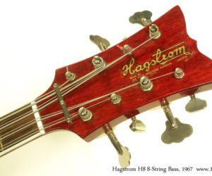 1967 Hagstrom H8 8-String Bass NO LONGER AVAILABLE