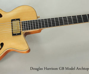 Passing Through- 2016 Douglas Harrison GB Custom Archtop Guitar