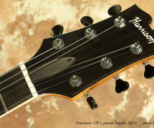 2013 Harrison GB Custom Sapele Pomelle  SOLD