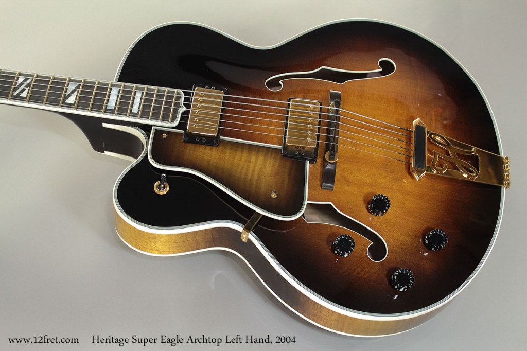 2004 Heritage Super Eagle Archtop Left Handed