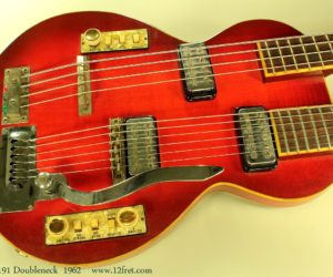 Hofner Model 191 Doubleneck 1962 SOLD