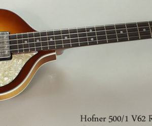 ❌SOLD❌ Hofner 500-1 V62 Reissue Mersey Violin Bass