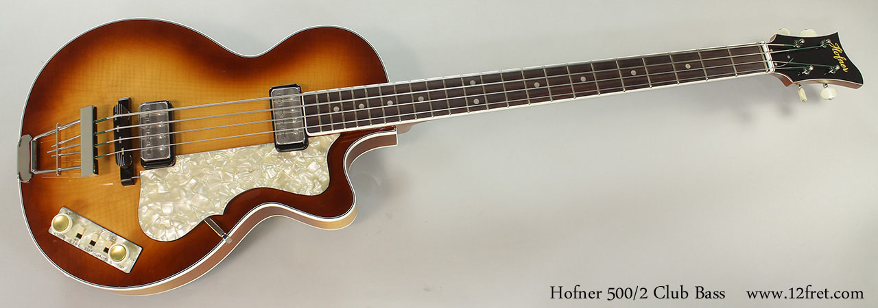 Hofner club bass deals