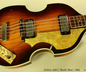 Hofner 500/1 'Beatle Bass' 1965 (consignment) No Longer Available