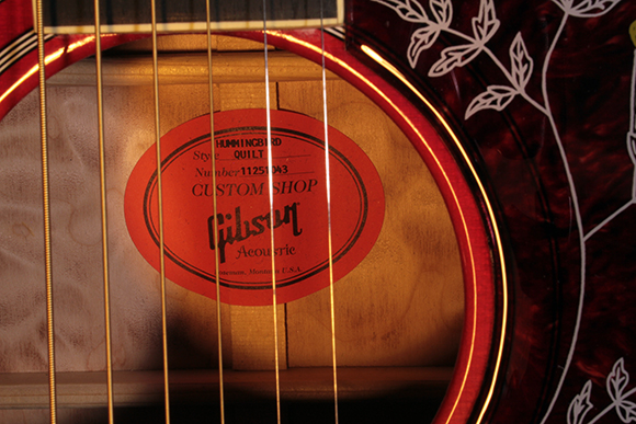 These two spectacular guitars were custom ordered and passed through the Gibson Custom Shop in Bozeman, Montana together.