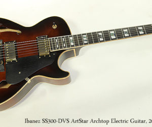 ❌ SOLD ❌  Ibanez SS300-DVS ArtStar Archtop Electric Guitar, 2016