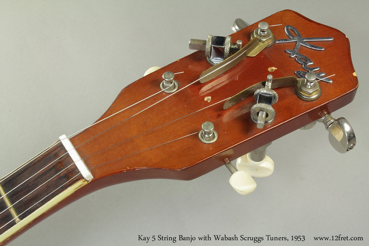This interesting Kay 5 string banjo has a warmer sound than one would expec...