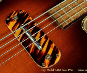 Kay Hollowbody Bass Model K162 1957 (consignment)  SOLD