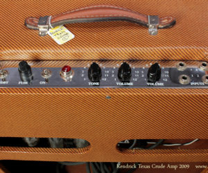 2009 Kendrick Texas Crude Harp Amp SOLD