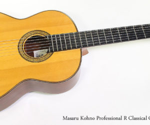 ❌ SOLD ❌  1996 Masaru Kohno Professional R Classical Guitar