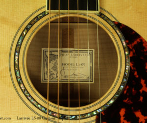 Larrivee LS-09 Flamed Maple Custom  SOLD