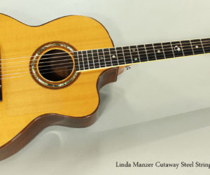 ❌SOLD❌  1980 Linda Manzer Cutaway Steel String Guitar