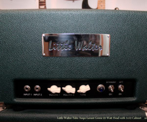 Lavant Green Little Walter Tube Amps 22 Watt Head with 1x12 Cabinet  SOLD