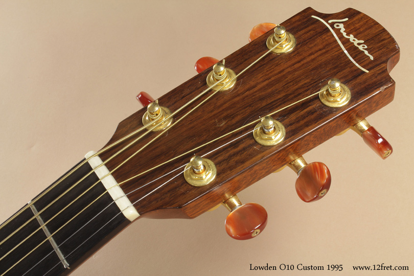 George Lowden has been building guitars since the early 1970's in Northern Ireland.  He's known for producing quality instruments with innovative body and bracing designs.