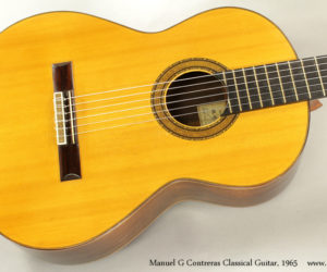 1965 Manuel G Contreras Classical Guitar SOLD