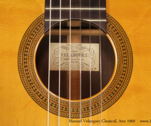 ❌SOLD❌ Manuel Velazquez Classical Guitar, 1969