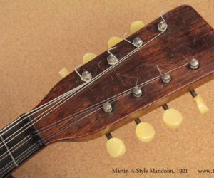 1921 Martin A-Style Oval Hole Mandolin SOLD