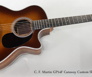 SOLD!!! 2017 C. F. Martin GP-14F Cutaway Custom Shop Guitar