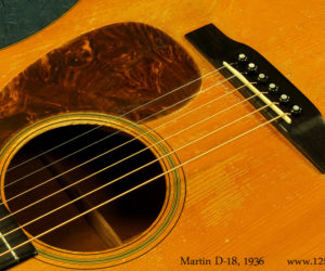 Martin D-18 1936 (consignment)  SOLD