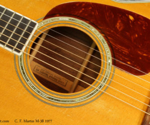 1977 Martin M-38  SOLD