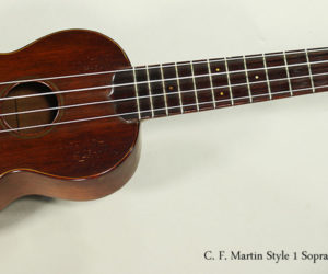 ❌SOLD❌  1950s C. F. Martin Style 1 Soprano Ukulele